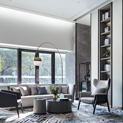 逸尚东方设计 现代沙发组合