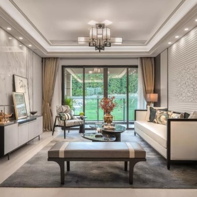 派尚设计 新中式客厅