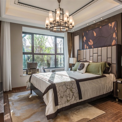 INHOUSE设计 中式卧室