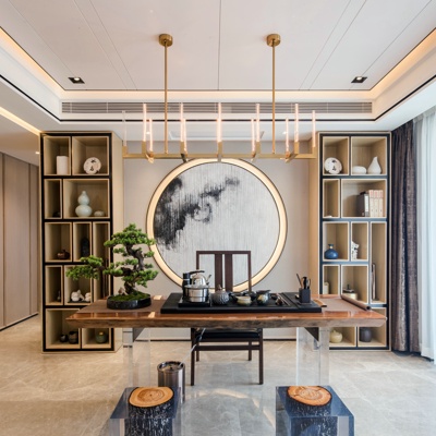 高文安设计 新中式茶室