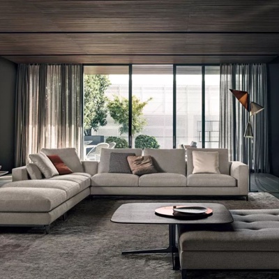 意大利MINOTTI品牌现代沙发组合