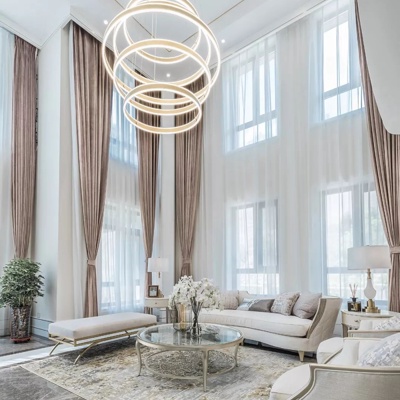 上止营造设计 意式别墅客厅