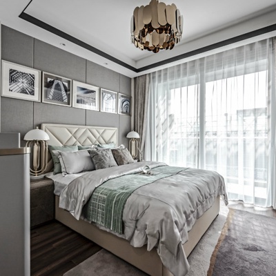 枫桥设计 现代卧室