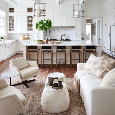 Timothy Godbold设计 北欧盐系沙发吧台