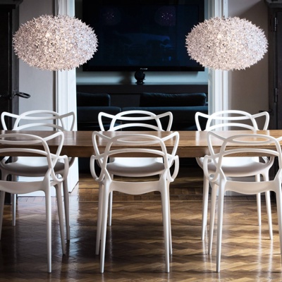 意大利Kartell品牌 北欧实木餐桌椅