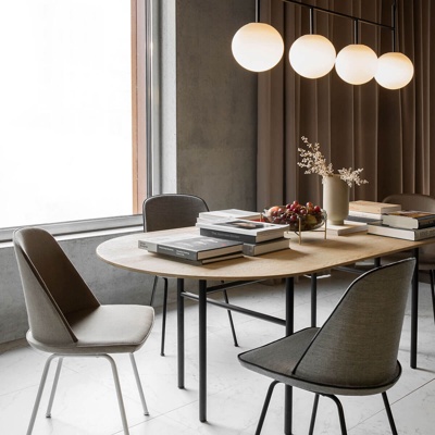 丹麦Menu品牌 北欧实木餐桌椅