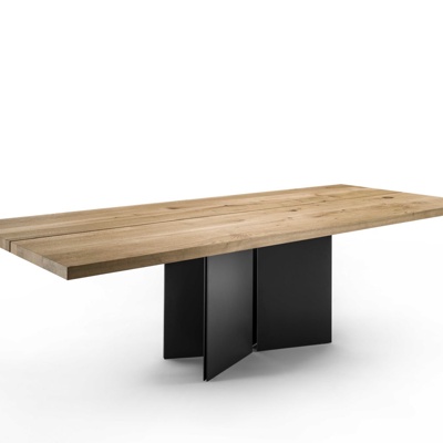 意大利Riva1920品牌 现代长方形原木餐桌