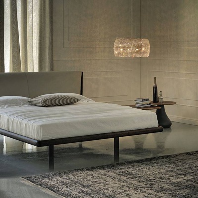 意大利CATTELAN ITALIA品牌 北欧布艺双人床