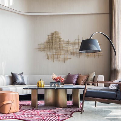 ENJOYDESIGN设计 现代转角沙发组合