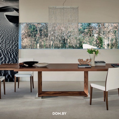 意大利CAPPELLINI品牌 北欧长方形餐桌椅