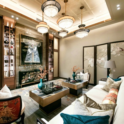 于计设计 中式客厅