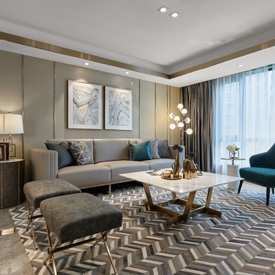 力设计 现代客厅