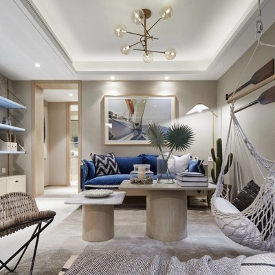 乐尚设计 现代休息室