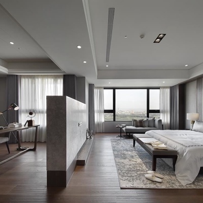 造阳设计 现代卧室主人房