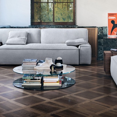 意大利Cassina品牌  现代沙发茶几组合