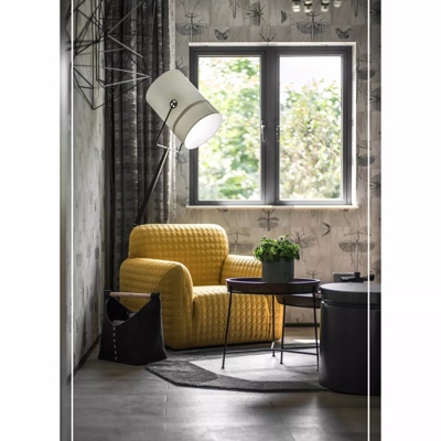 布鲁盟 现代单人休闲沙发组合