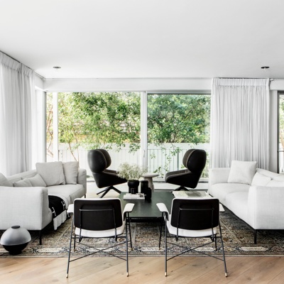 Architect Oshir Asaban设计 现代客厅沙发组合