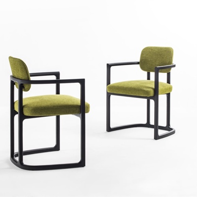 意大利PORADA品牌 现代绿色极简单椅