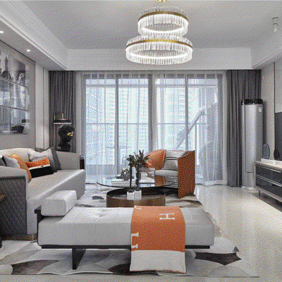 金秋软装 现代客厅