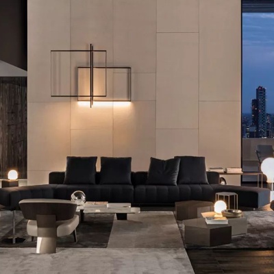意大利MINOTTI品牌现代沙发组合