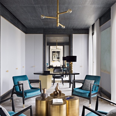 Damien Langlois-Meurine设计 现代书房接待室3d模型