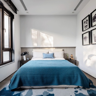 木田设计 现代别墅卧室