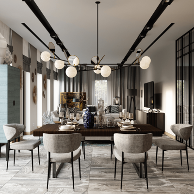 现代客餐厅