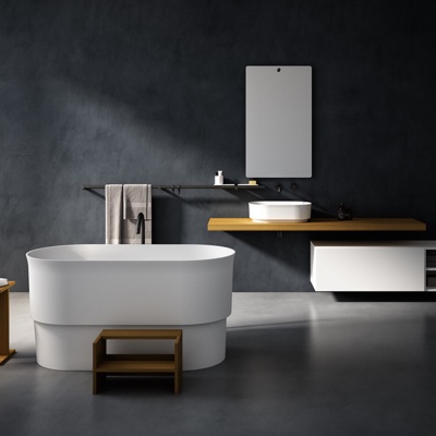 意大利AGAPE品牌 北欧卫浴浴缸组合