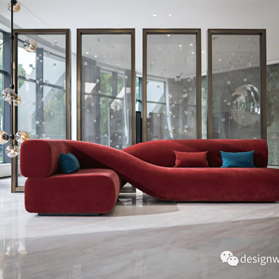 INNEST意巢设计 杭州会所水吧区沙发