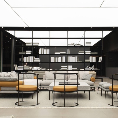 意大利B＆B Italia品牌 现代客厅沙发组合