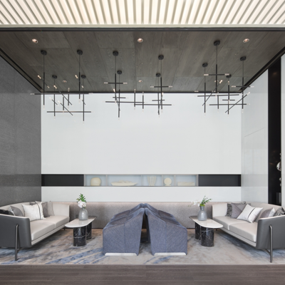 元禾大千设计 现代售楼处VIP室