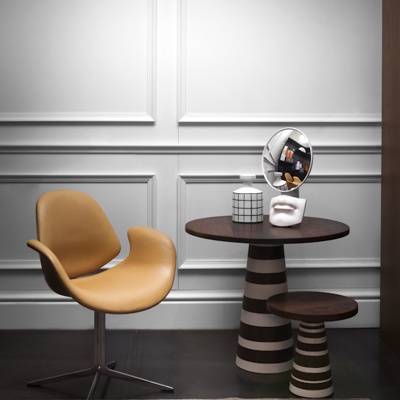 Studio Pepe 设计 现代休闲沙发圆几组合