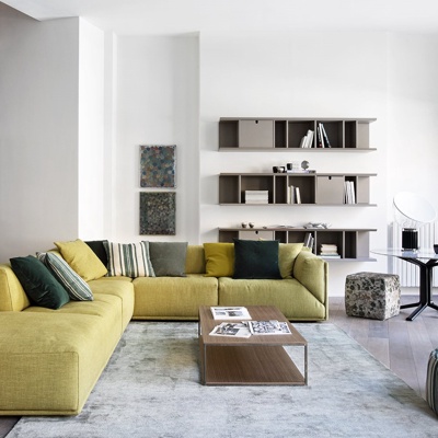 意大利Meridiani 现代沙发茶几桌椅组合