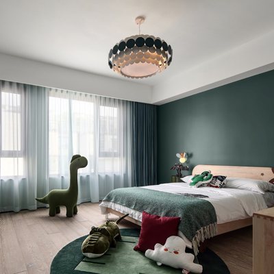 北岩设计 现代卧室男孩房