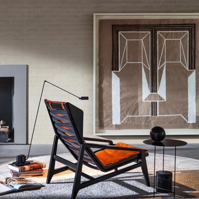 意大利Molteni&C品牌 现代休闲椅