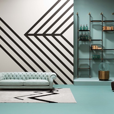 意大利BAXTER品牌 现代双人沙发装饰架组合