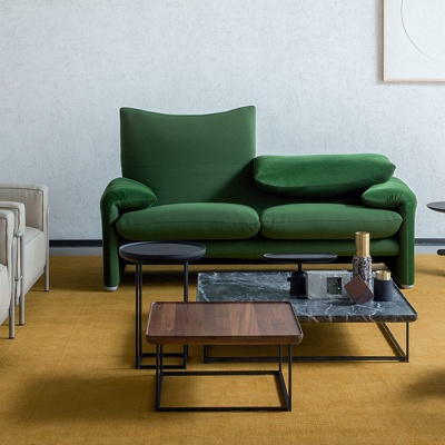 意大利Cassina品牌 现代客厅沙发茶几组合