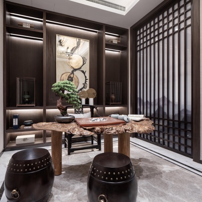 元禾大千 新中式书房