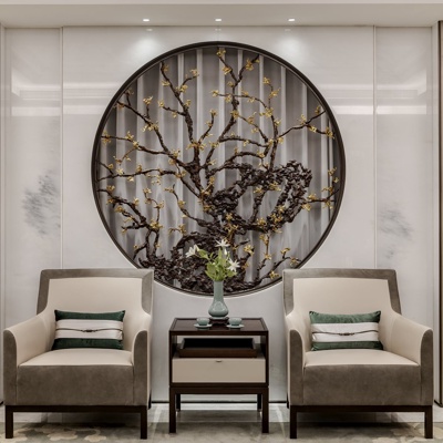 徐树仁 中式休闲沙发组合