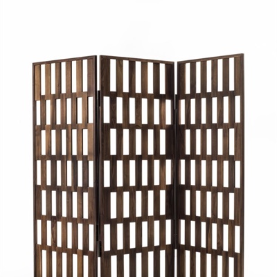 意大利PORADA品牌 现代原木镂空矩阵屏风隔断