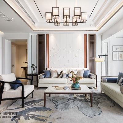 高迪愙新作 新中式客厅沙发组合