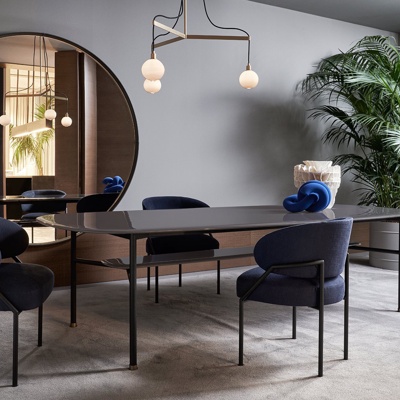 意大利MERIDIANI品牌 现代餐桌椅