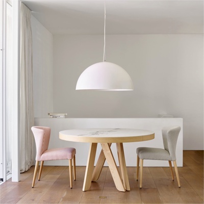 意大利LIGNE ROSET品牌 北欧实木休闲桌椅组合吊灯