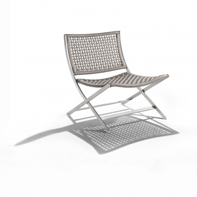 意大利FLEXFORM品牌 现代休闲编织户外折叠椅