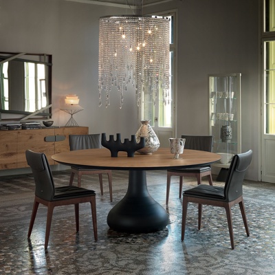 意大利Cattelan Italia品牌 现代圆形餐桌椅