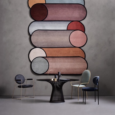 Elisa Ossino设计 现代休闲桌椅组合