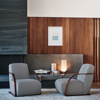 意大利FENDI CASA品牌 现代休闲沙发