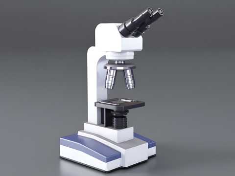  显微镜3d模型 