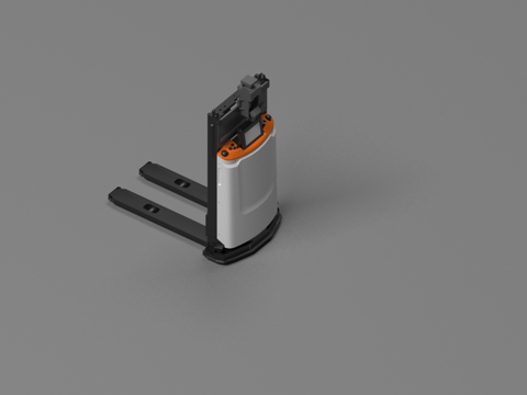  工业设备 无人运输车3d模型 