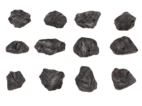  石头 石材 石块 石子 景观石头3d模型 